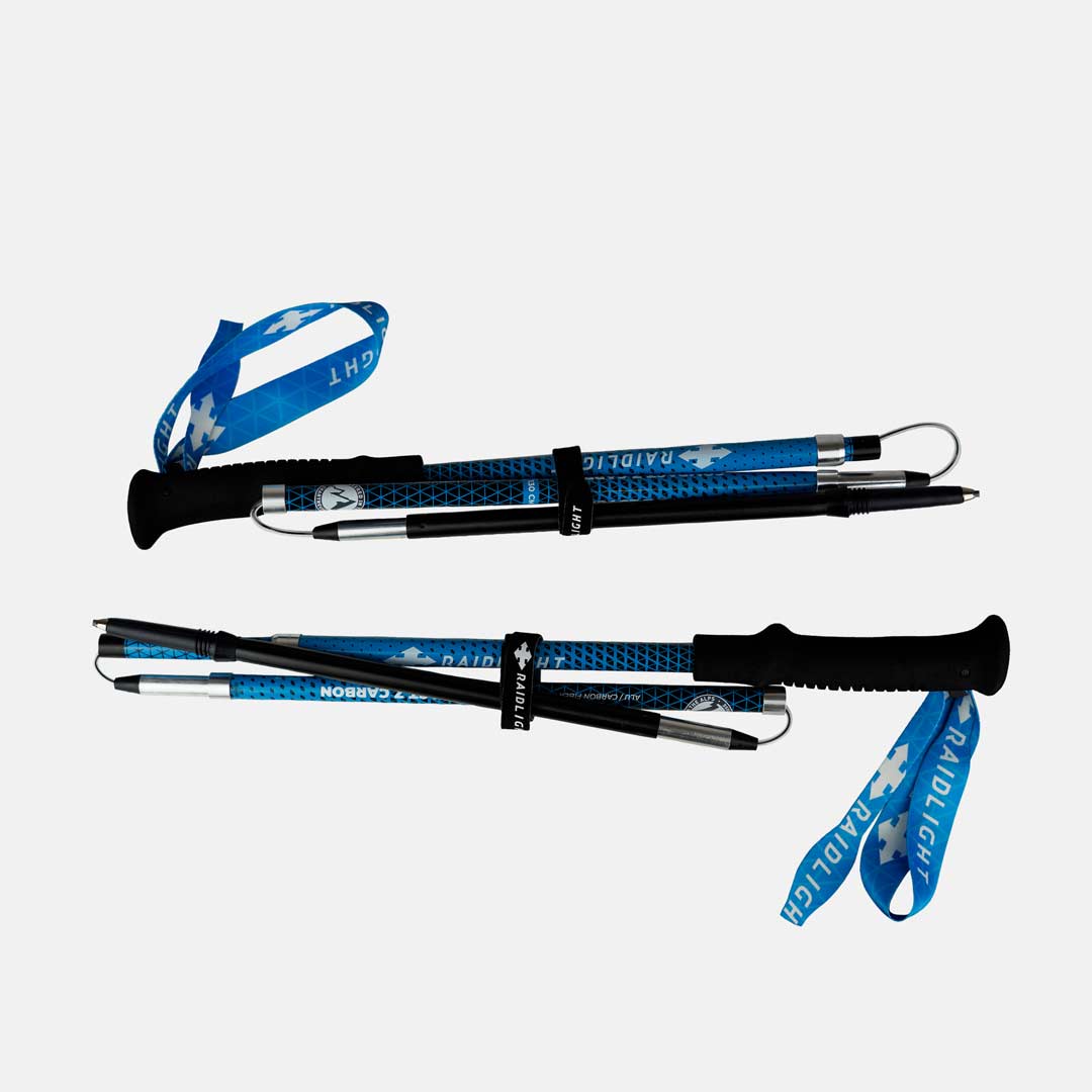 Compact Carbon Ultra Evo Trekking Poles (Black)– Raidlight